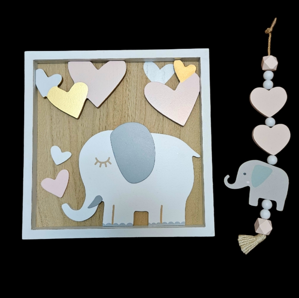 Nursery Elephant Wall Art